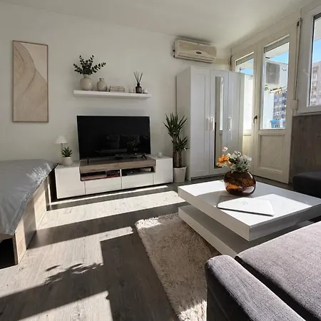 Bright Scandinavian & Balcony 부다페스트
